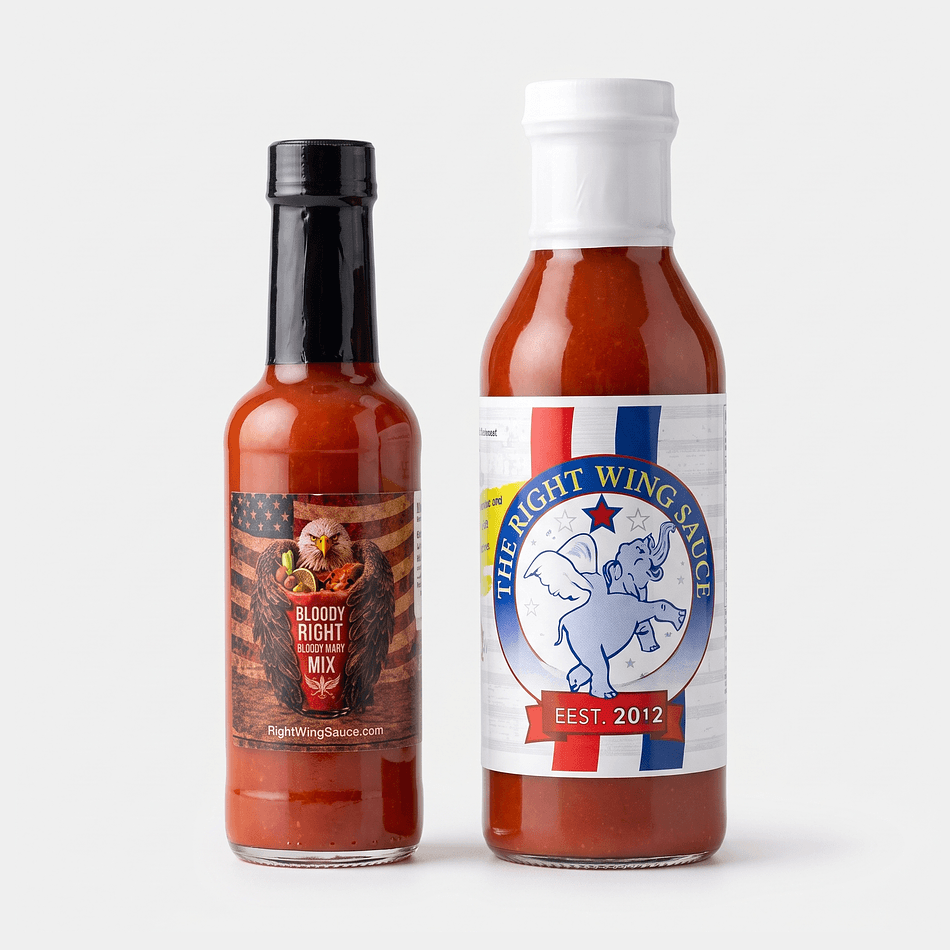 Bloody Mary Mix, Tomato Juice & Citrus Spice Blend, Bold Savory Flavor, Mild-Medium Heat, 8 oz Single-Serve