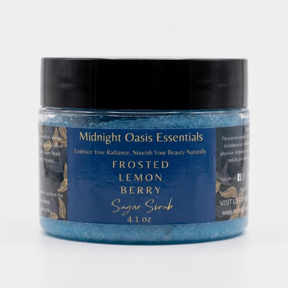 Frosted Lemon Berry Sugar Scrub