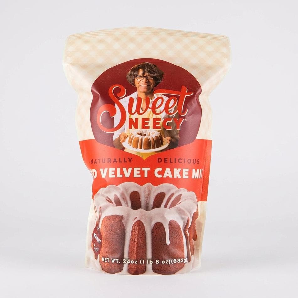 Red Velvet Cake Mix, Beet Powder & Cocoa, Naturally Colored, Moist Bakery-Style Cake, 24 oz Bag