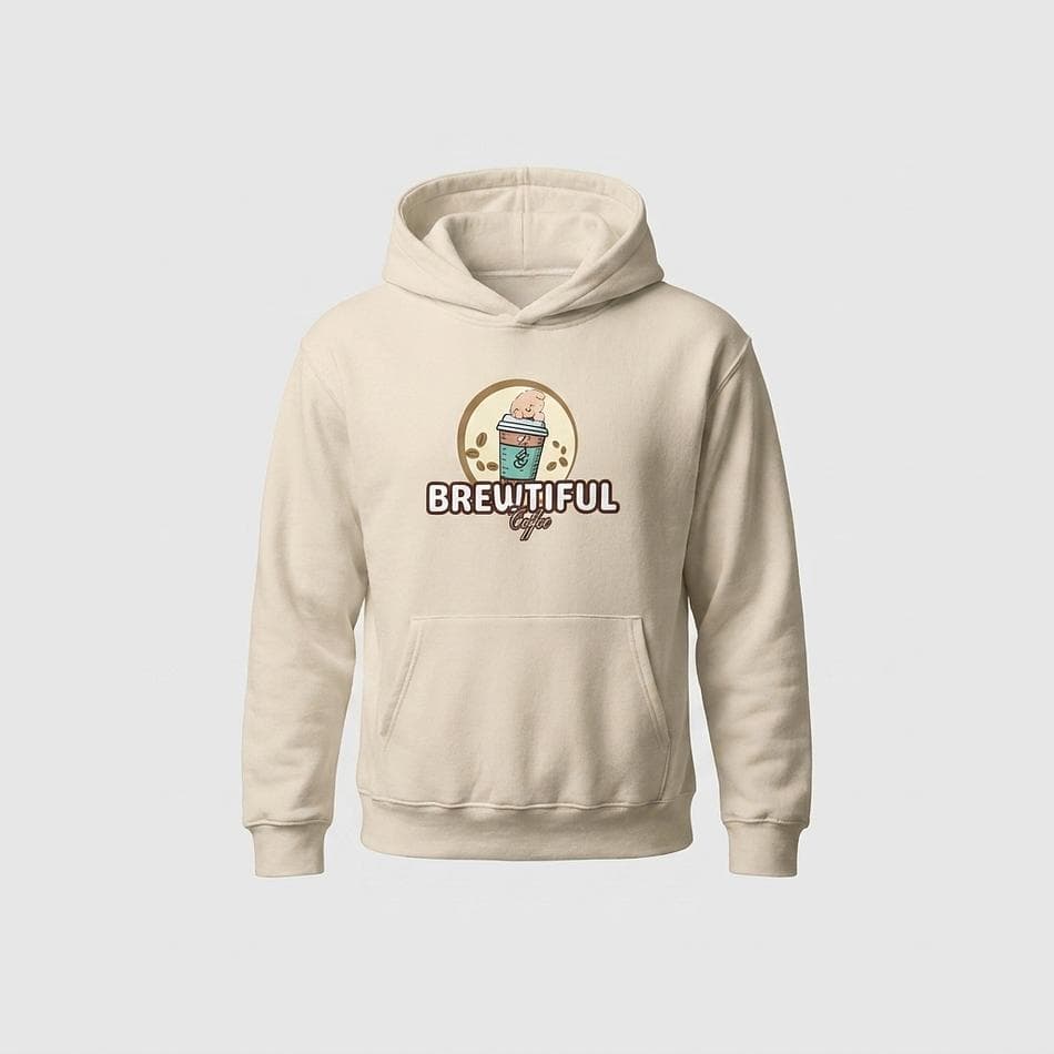 Oversized Heavyweight Pullover Hoodie, Airlume Cotton Blend Fleece, Cozy Brushed Interior, Unisex Fit, 10 oz