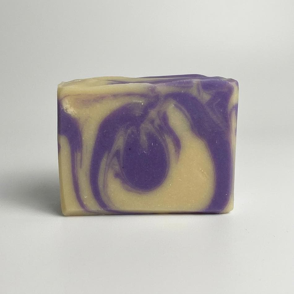 Artisan Bar Soap, Lemon & Lavender, Hydrating Gentle Cleanse, 4.5 oz Handmade Soap Bar