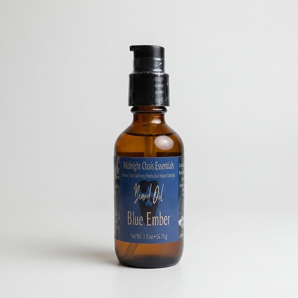 Beard Oil, Argan & Sweet Almond, Lightweight Softening + Anti-Flake, Bergamot Lime Lavender Cedar, 1 fl oz
