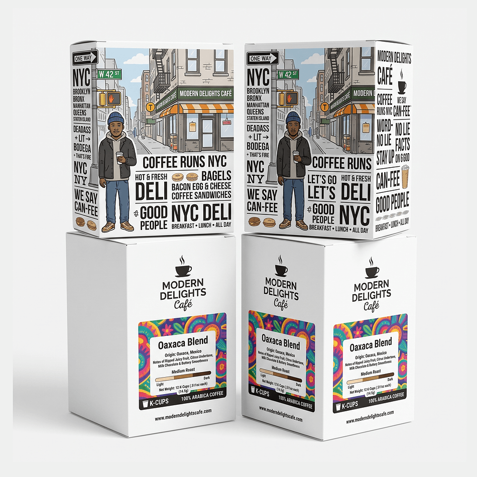 Medium Roast Coffee K-Cup Pods, Oaxaca Mexico Beans, Fruity Citrus & Milk Chocolate Notes, 14.5g Each, 12/24/36/48 Pack
