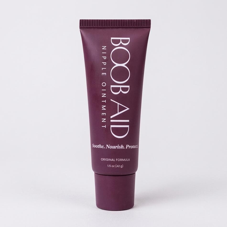 Nipple Ointment for Breastfeeding, Grape Seed & Olive Oil, Calendula + Aloe, Soothes Sore Nipples, Angled Tip Tube