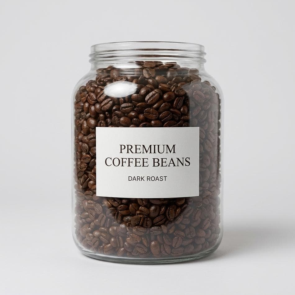 Dark Roast Coffee Beans, Low Acid Bold Flavor, Dark Chocolate & Smoke Notes, 5 lb Bag, Whole Bean or Ground