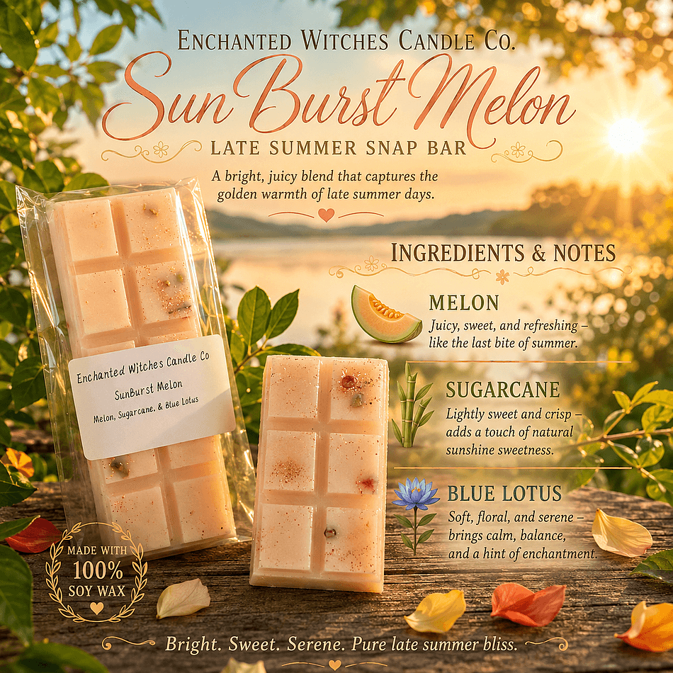 Sunburst Melon Snap Bars