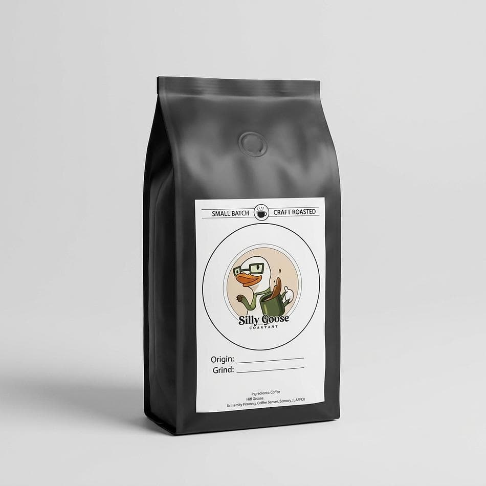 Medium-Dark Roast African Coffee Blend, Toffee Caramel & Chocolate Notes, Whole Bean or Ground, 12 oz Bag