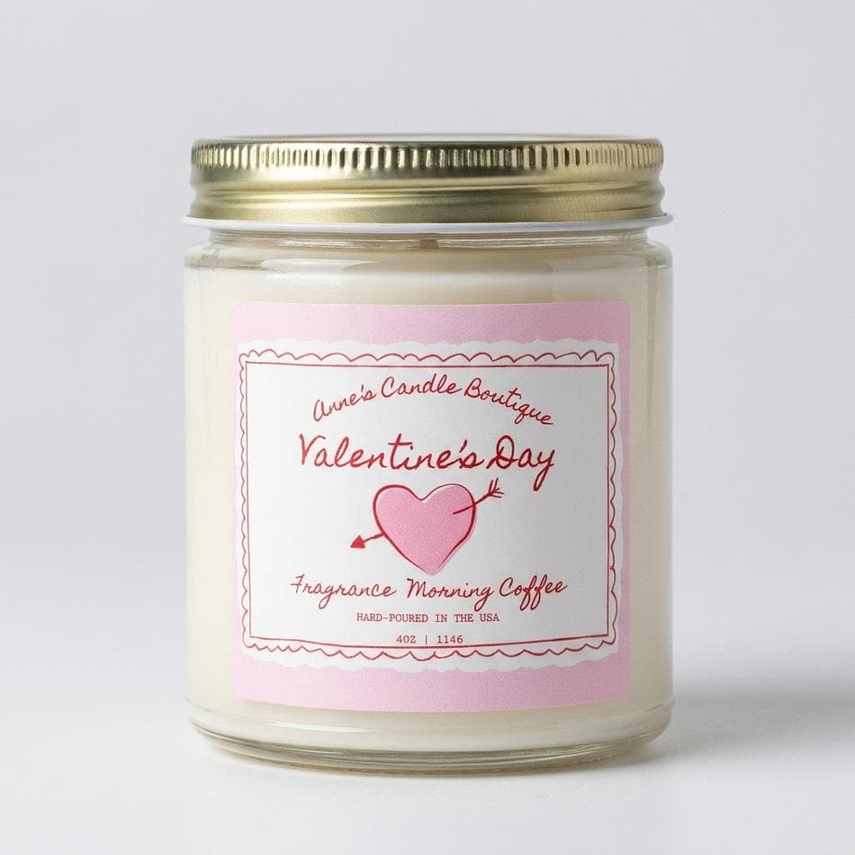 Coffee Scented Candle, Fresh Brewed Coffee & Cream Notes, Cozy Coffeehouse Aroma, 4 oz Travel Tin