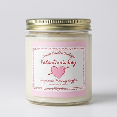 Coffee Scented Candle, Fresh Brewed Coffee & Cream Notes, Cozy Coffeehouse Aroma, 4 oz Travel Tin