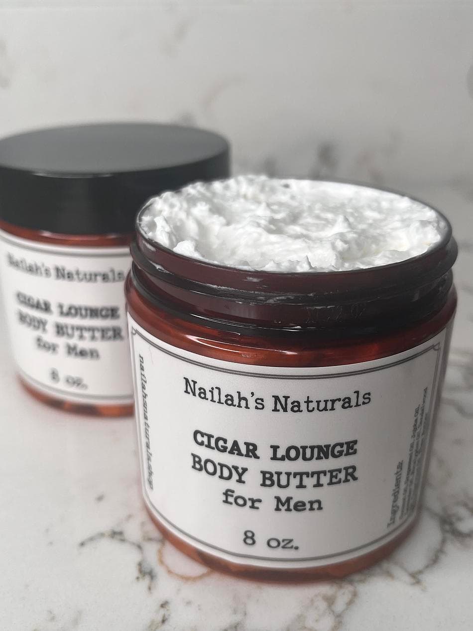 Cigar Lounge Body Butter for Men (8oz)
$25.00