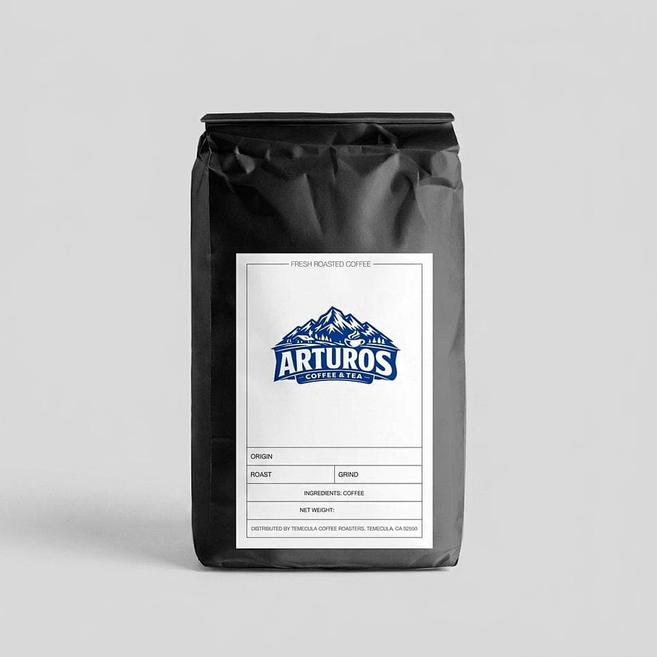 African Espresso Coffee Blend, Kenya Tanzania Ethiopia Beans, Medium-Dark Roast, Rich Balanced Shots, 12 oz Bag
