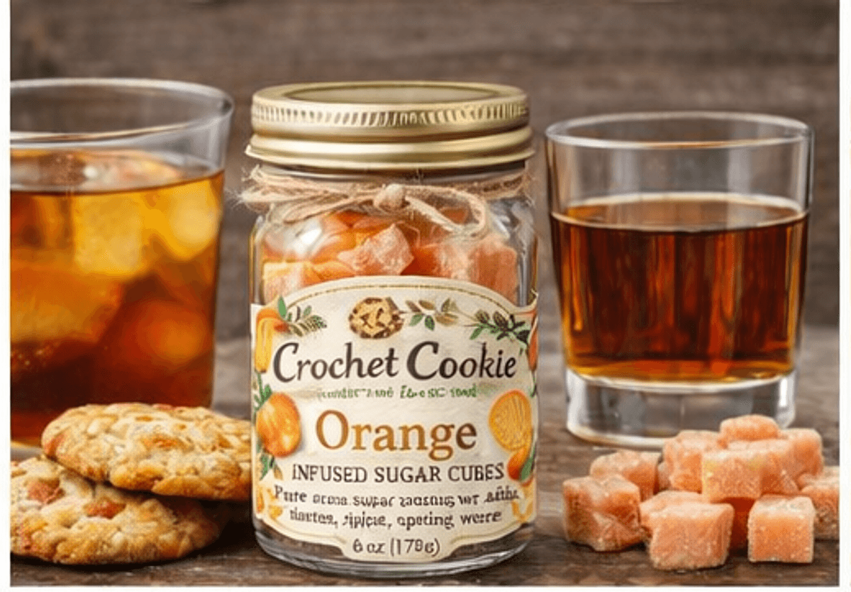Orange Infused Sugar Cubes, 54g