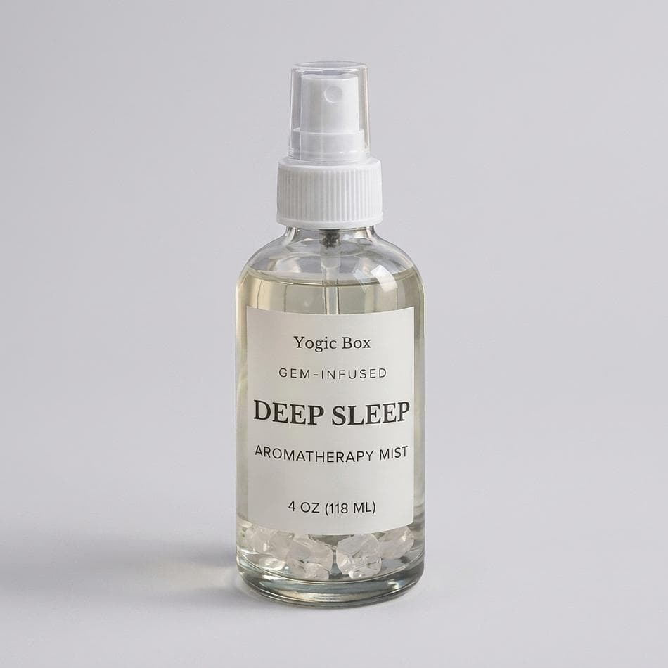 Aromatherapy Sleep Linen Spray, Lavender + Chamomile + Sandalwood, Calming Bedtime Mist, 4 oz (118 ml)