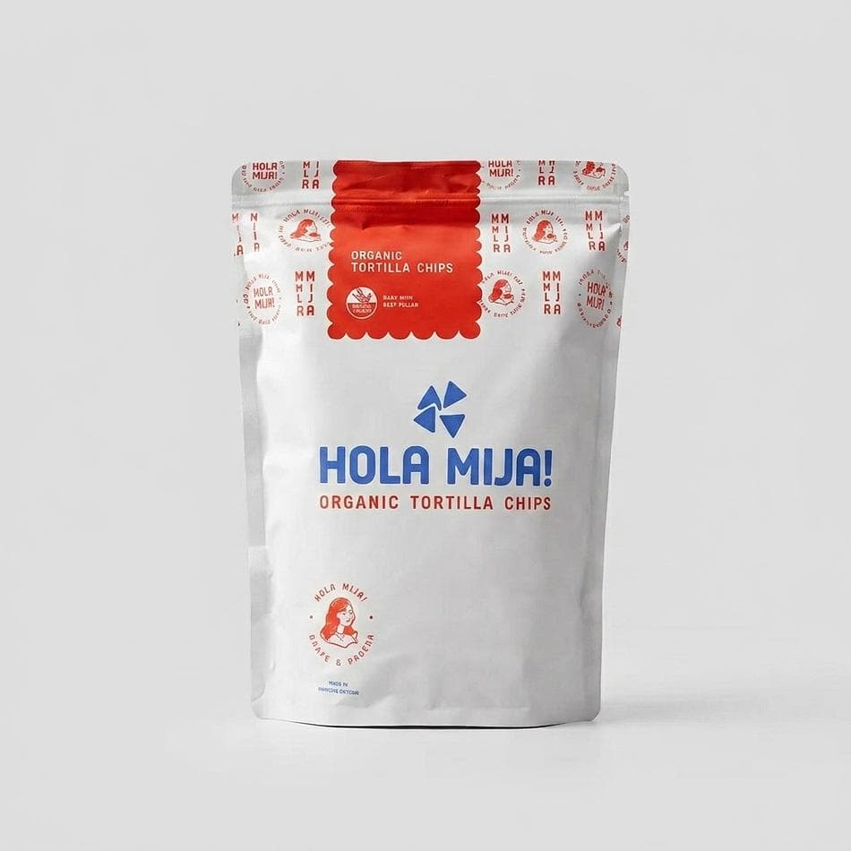 Beef Tallow Tortilla Chips, Organic Corn & Celtic Sea Salt, Seed Oil Free Crunchy Snack, 12-Pack (7.05 oz bags)