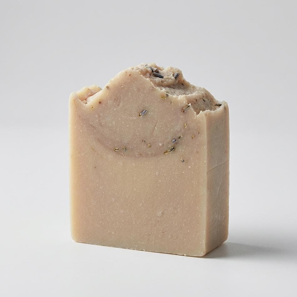 Grass-Fed Tallow Soap Bar, Chamomile & Calendula, Raw Honey, Calming Sensitive Skin Cleanser, 1 Bar