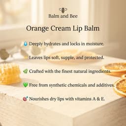 Orange Cream Lip Balm-6