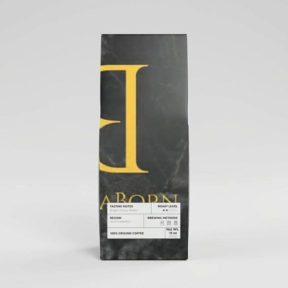 Single Origin Colombian Coffee, Light-Medium Roast, Citrus & Cocoa Notes, Specialty Grade, 12 oz Bag (Ground or Whole Bean)