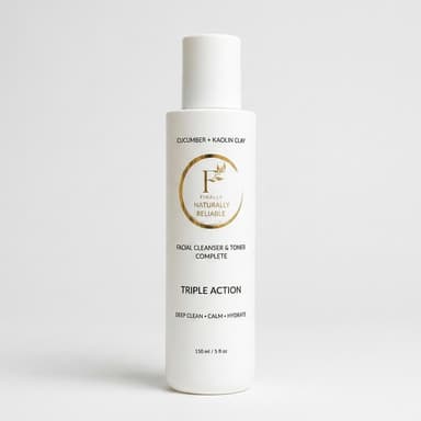 4-Step Fragrance-Free Skincare Set, Camellia (Tsubaki) + Jojoba + Calendula, Barrier Support & Hydration, 4-Piece Kit