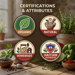 Haitian Homemade Organic Seasoning Spice Epis| Authentic 16 oz Seasoning Blend for Flavorful Dishes. Natural Premium Spice, My's Fresh Epis-5