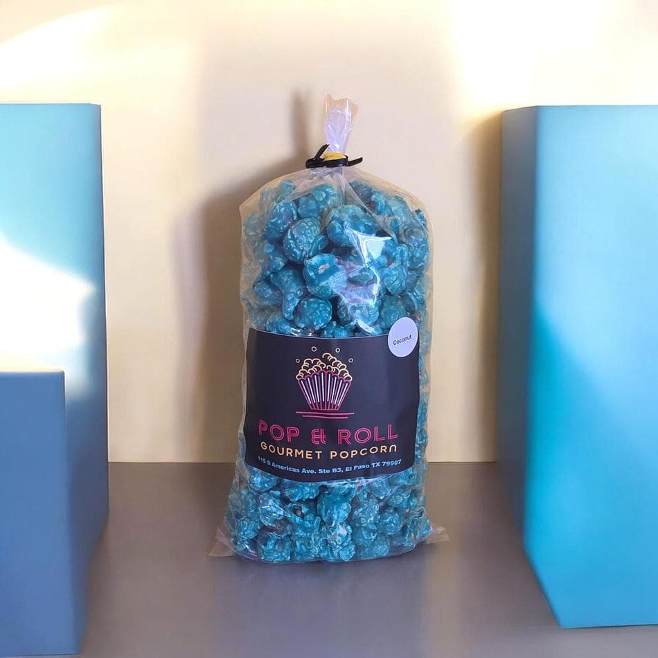 Gourmet Coconut Popcorn - Candied Flavors (Junior Size - 6 Cups)
