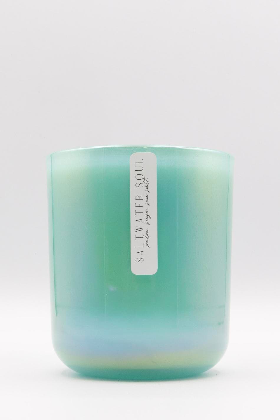 SALTWATER SOUL | 15oz. Soy Candle | Palm. Sage. Sea Salt.