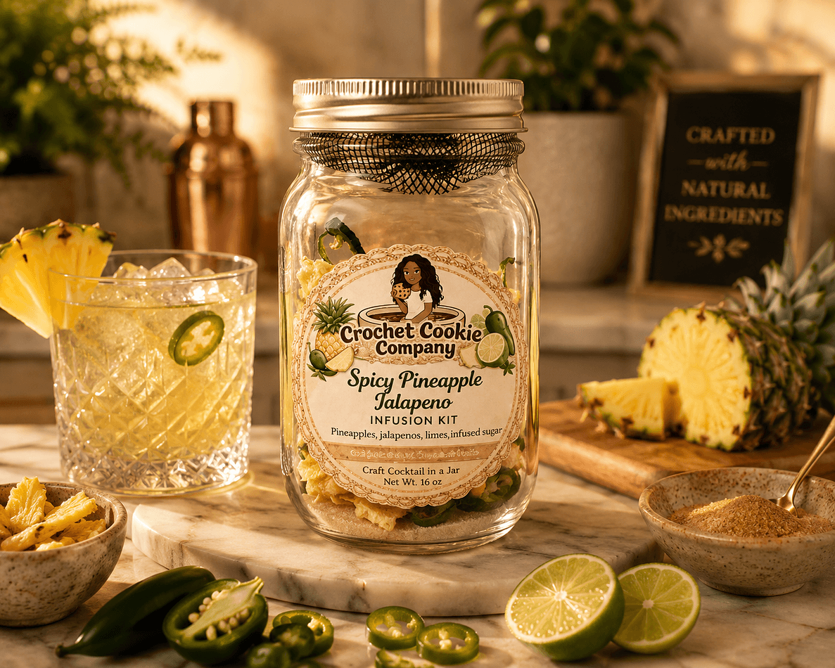 Spicy Pineapple Jalapeño Cocktail Infusion Kit, 16oz