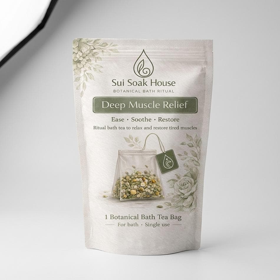Muscle Recovery Bath Soak, Arnica & Epsom Salt, Peppermint + Rosemary, Deep Muscle Relief, 1 Pack