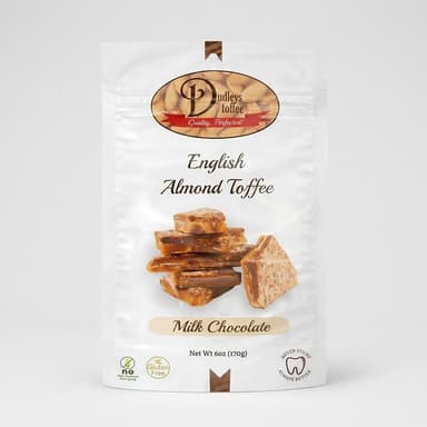 Milk Chocolate English Almond Toffee | 24 Pack Case