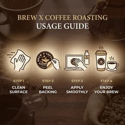 Brew X Logo Sticker-2