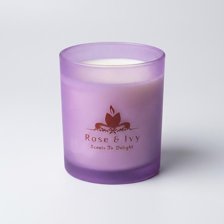 Lavender Soy Candle, Phthalate-Free Fragrance, Calming Relaxation Scent, Cotton Wick, 1 Jar (Size Option)