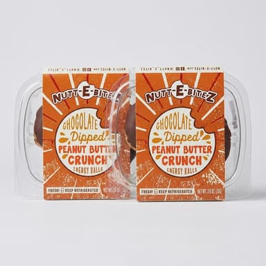 Chocolate Dipped PB Crunch Energy Balls (2-pack)