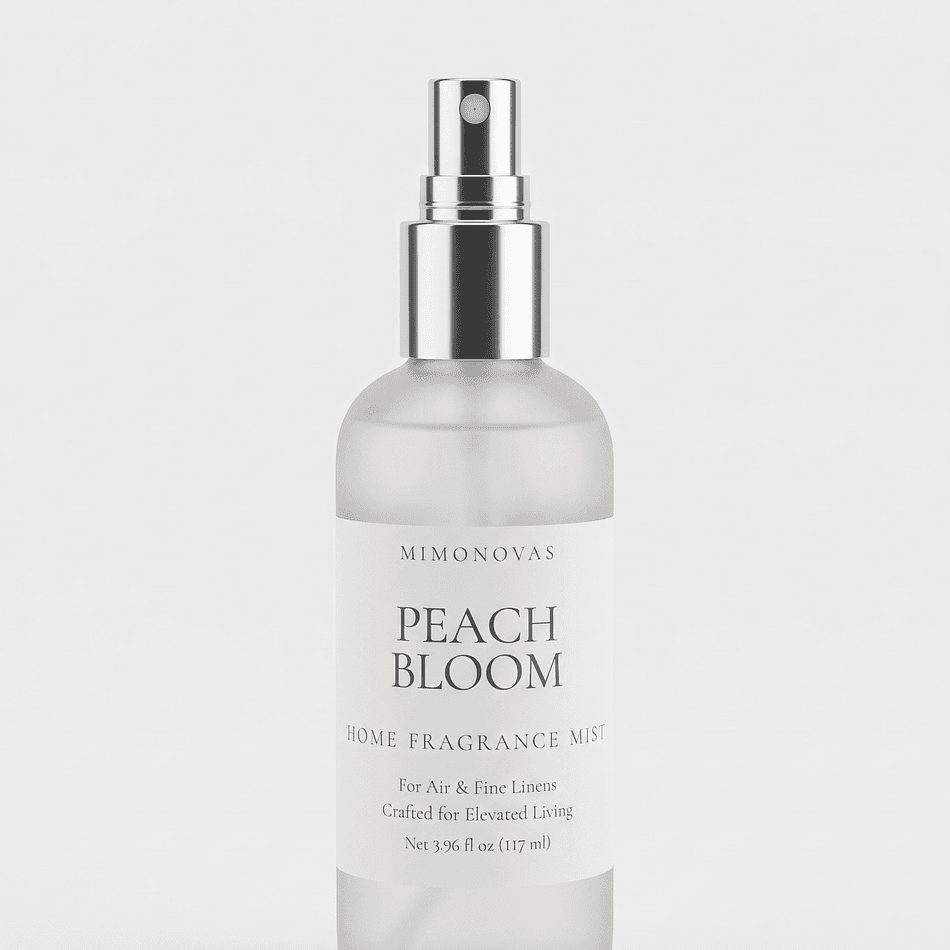 Room & Linen Spray, Peach & Passionfruit, Fresh Juicy Home Fragrance, Phthalate-Free, 111 ml / 51 ml