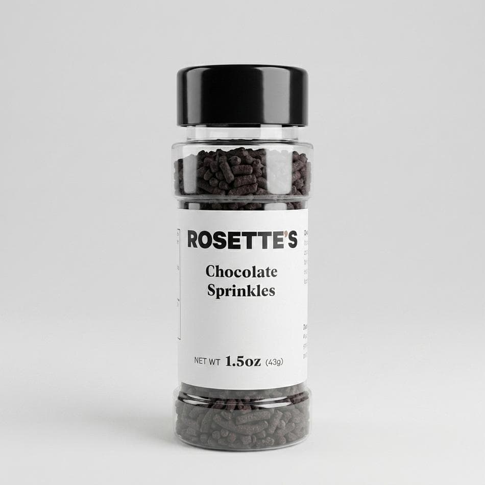 Sugar-Free Chocolate Sprinkles, Erythritol & Stevia, Keto Dessert Topping, Vegan Friendly, <1g Net Carbs (Size N/A)