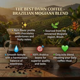 The Best Damn Coffee - Brazilian Mogiana Blend-8