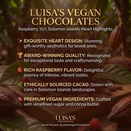 Raspberry 75% Solomon Islands Heart-3