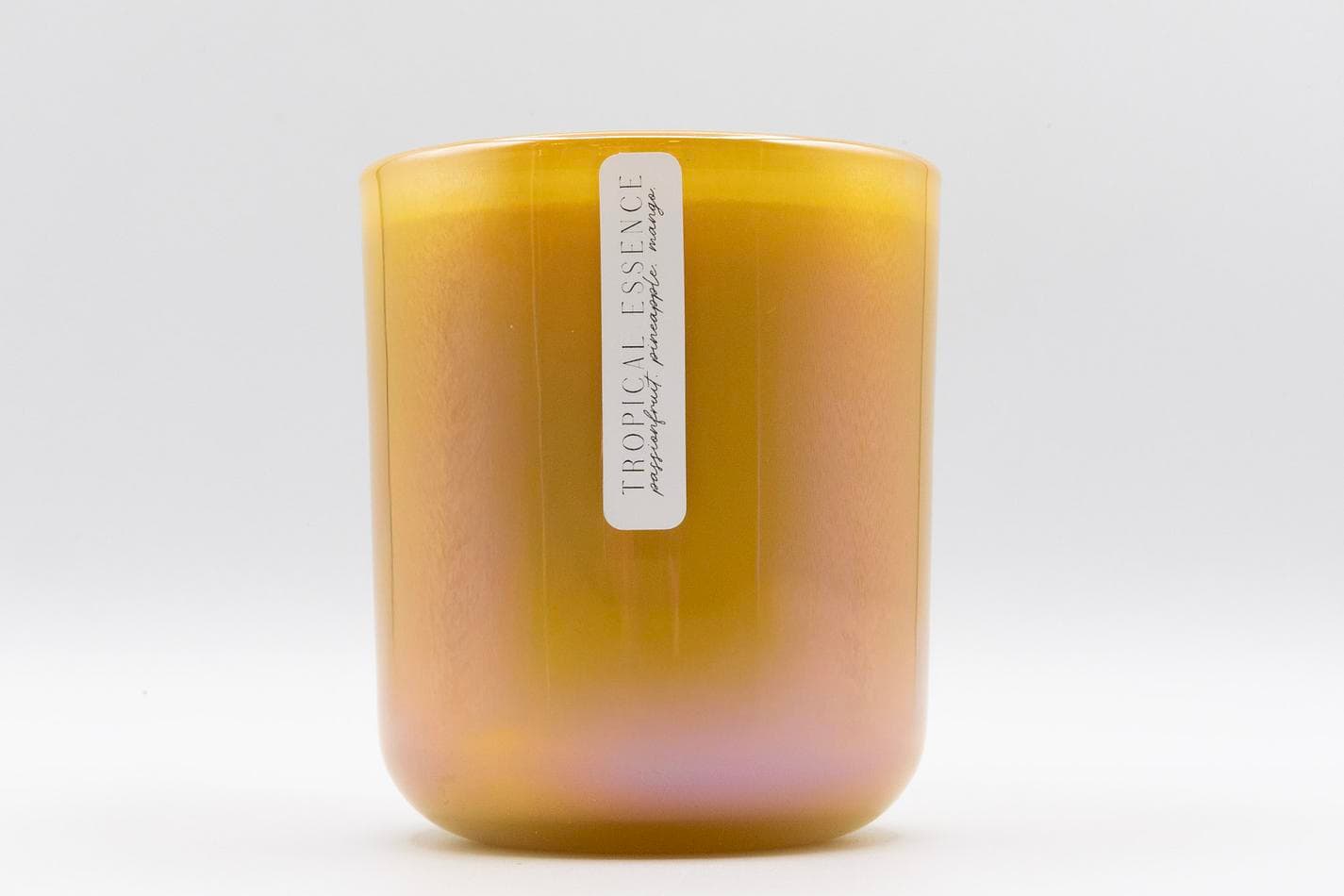 TROPICAL ESSENCE | 15oz. Soy Candle | Passionfruit. Pineapple. Mango.