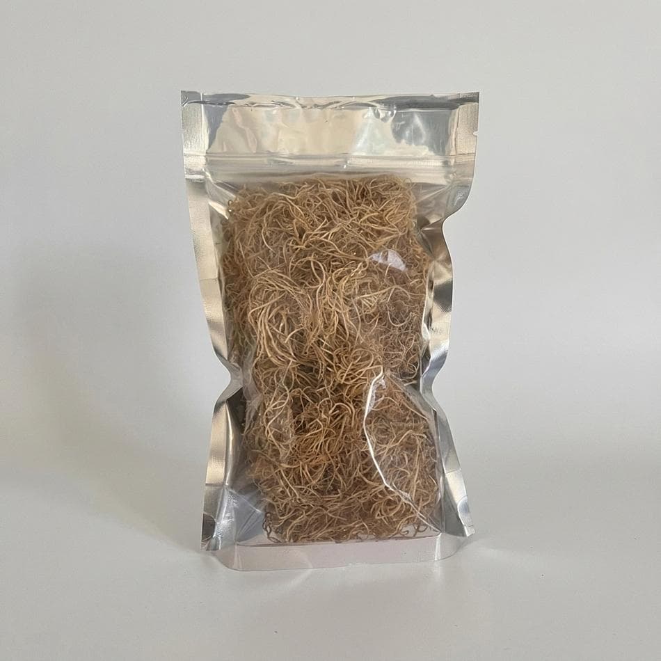 Dried Wild Sea Moss, Jamaican Gold or Purple, DIY Sea Moss Gel & Smoothies, 2 oz Pouch