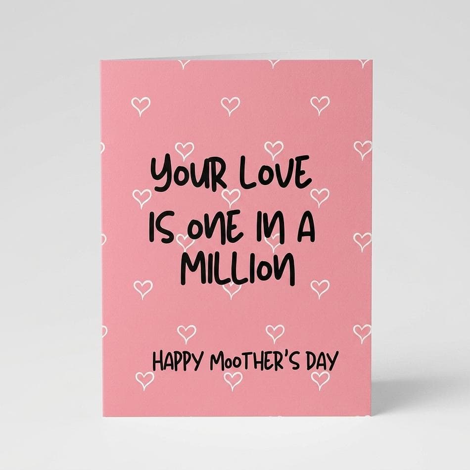 Mother’s Day Greeting Card Bundle, Hand-Drawn Designs, 100% Recycled Paper, 5-Pack w/ Envelopes, Buy 4 Get 1 Free