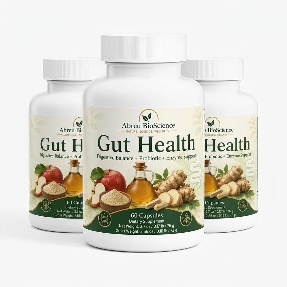 Apple Cider Vinegar Capsules, Organic ACV + DigeZyme Enzymes + Inulin + L. Acidophilus, Bloat Relief, 60 Count