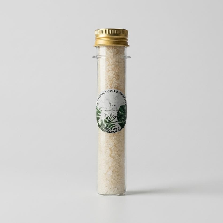 Mineral Bath Soak, Epsom & Himalayan Salt + Magnesium Flakes, Eucalyptus Spearmint Refreshing Spa Soak, 1 Bag