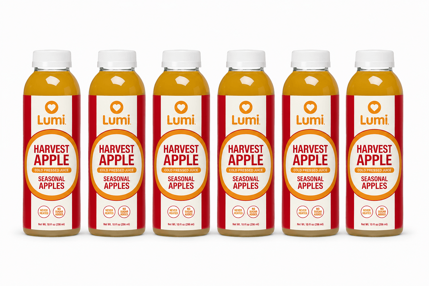Harvest Apple: 6-10oz Bottles