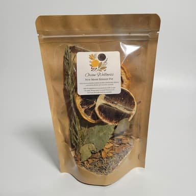 Simmer Pot Kit, Palo Santo & Lemon, Rosemary Lavender, Cleansing Home Fragrance, 1 Packet