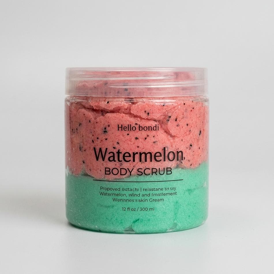 Watermelon Crush  Whipped Sugar Body Scrub
