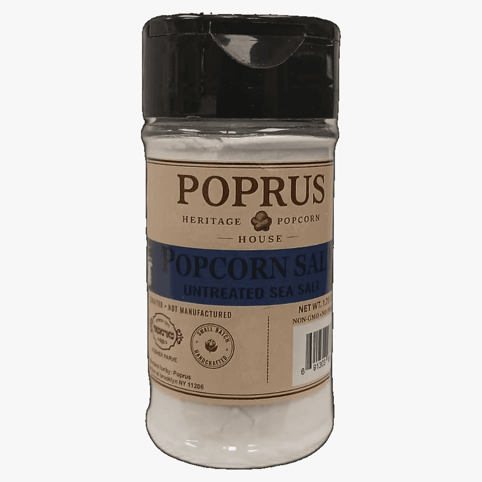 Popcorn Salt Shaker, Ultra-Fine Sea Salt & Tapioca, Evenly Seasons Popcorn, Kosher Parve, 1.75 oz