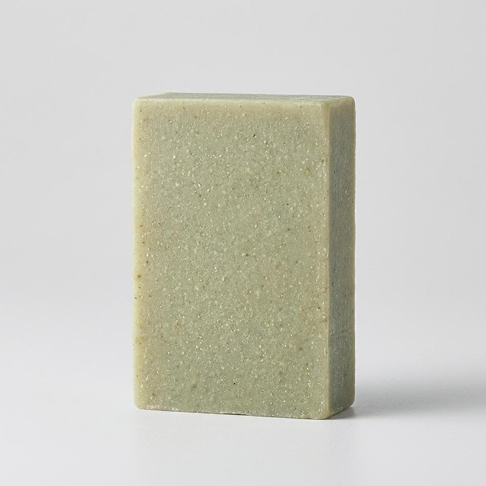 Cold Pressed Artisan Soap Bar, Eucalyptus & Spearmint, Vegan Clarifying Cleanse, With Zeolite + Green Clay