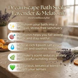 Dreamscape Bath Soak -- Lavender & Melatonin-10