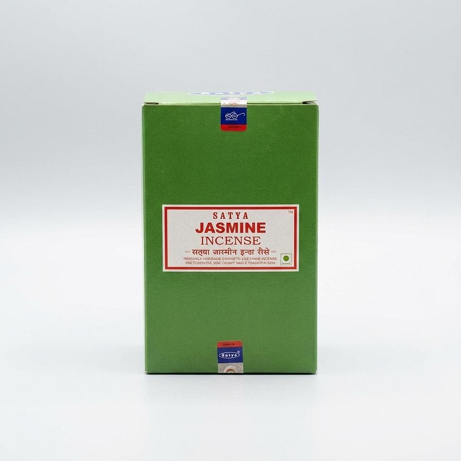 Jasmine Incense Sticks, Hand-Rolled Floral Aroma for Relaxation & Meditation, 15 Sticks/Box, Up to 45 Min Burn