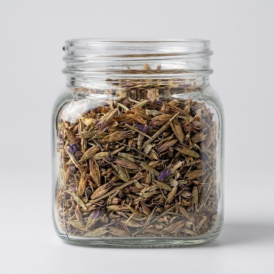 Dried Hyssop Herb (Hyssopus officinalis), Herbal Tea & Respiratory Support, Loose Cut Herb, 1 oz Bag