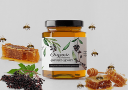 Elderberry Raw Honey 4 OZ-1