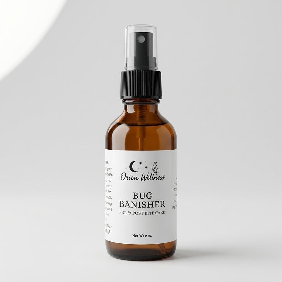 Bug Repellent Spray, Citronella & Lavender Essential Oils, Mosquito Bite Protection + After-Bite Soothing, Ages 2+